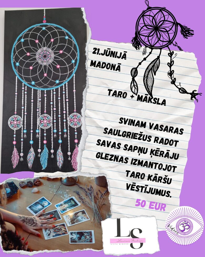 21.06.Madonā - Radošā darbnīca "Sapņi"